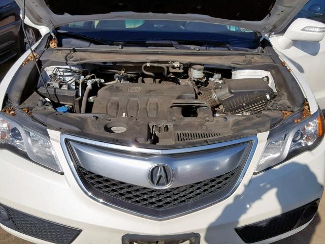 5J8TB3H32FL015132 - 2015 ACURA RDX BASE WHITE photo 7