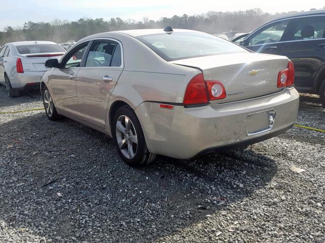 1G1ZC5E07CF126869 - 2012 CHEVROLET MALIBU 1LT TAN photo 3