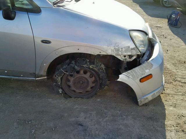 JS2RA62S475353740 - 2007 SUZUKI AERIO SILVER photo 9