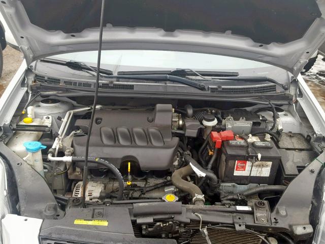 3N1AB6AP8BL717848 - 2011 NISSAN SENTRA 2.0 SILVER photo 7