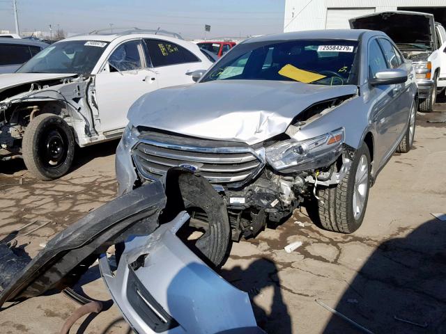 1FAHP2E89DG156419 - 2013 FORD TAURUS SEL SILVER photo 2