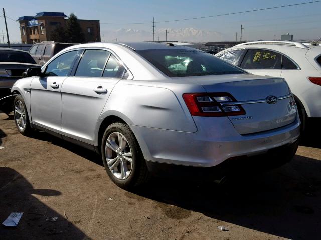 1FAHP2E89DG156419 - 2013 FORD TAURUS SEL SILVER photo 3