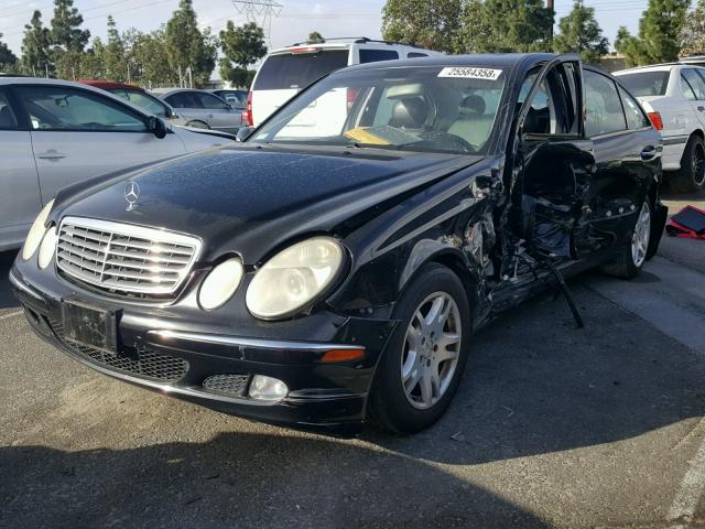 WDBUF65J13A206848 - 2003 MERCEDES-BENZ E 320 BLACK photo 2