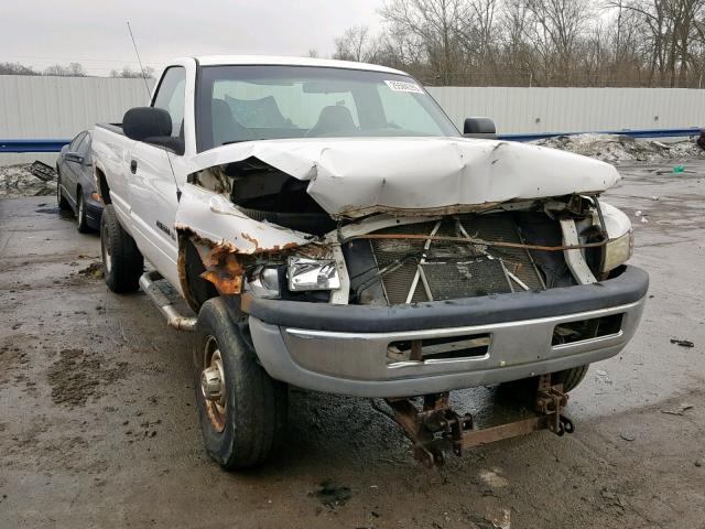 3B7KF26ZX1M541838 - 2001 DODGE RAM 2500 WHITE photo 1