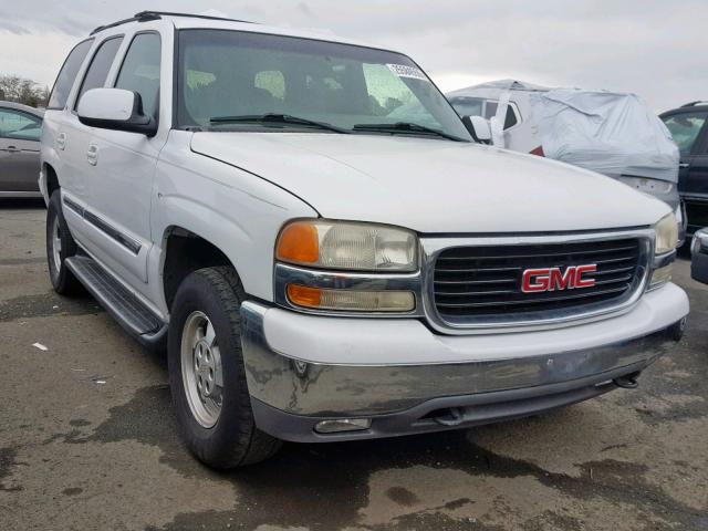 1GKEC13T91R151171 - 2001 GMC YUKON WHITE photo 1