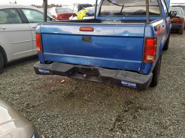 1B7GL23X9SW945295 - 1995 DODGE DAKOTA BLUE photo 9