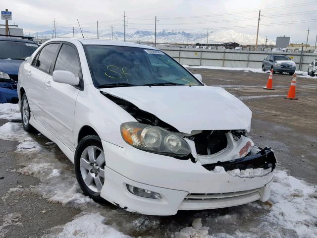 1NXBR32E77Z854989 - 2007 TOYOTA COROLLA S WHITE photo 1