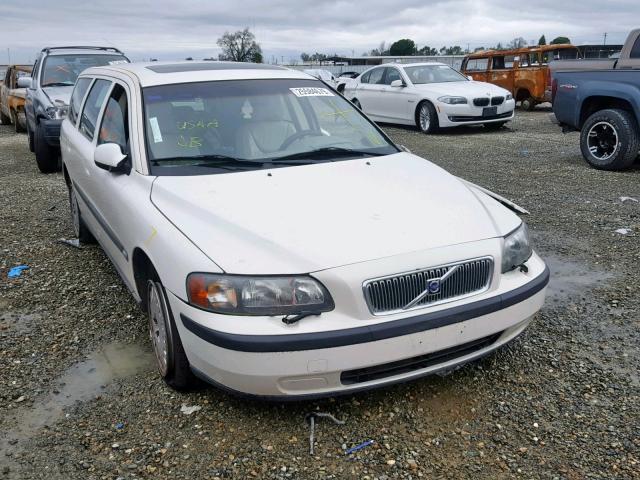 YV1SW58D611009772 - 2001 VOLVO V70 2.4T WHITE photo 1