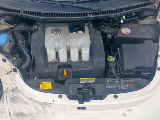 3VWRR31C96M403954 - 2006 VOLKSWAGEN NEW BEETLE Creme Foto 7
