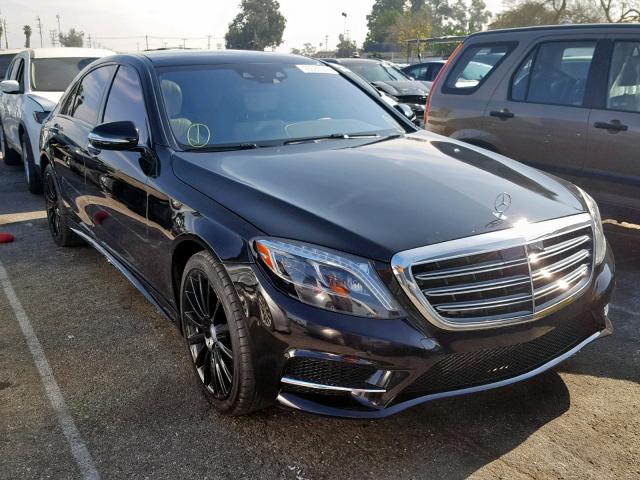 WDDUG8CB0FA152457 - 2015 MERCEDES-BENZ S 550 BLACK photo 1