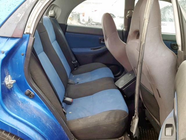 JF1GD79636G522730 - 2006 SUBARU IMPREZA WR BLUE photo 6