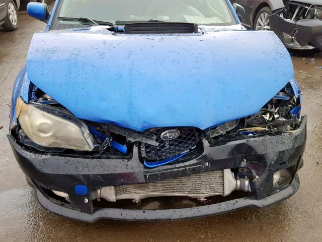 JF1GD79636G522730 - 2006 SUBARU IMPREZA WR BLUE photo 7