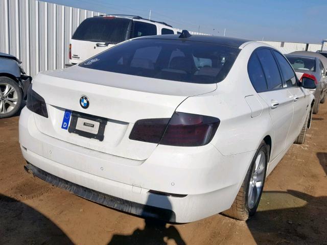 WBAXH5C50CDW03908 - 2012 BMW 528 XI WHITE photo 4