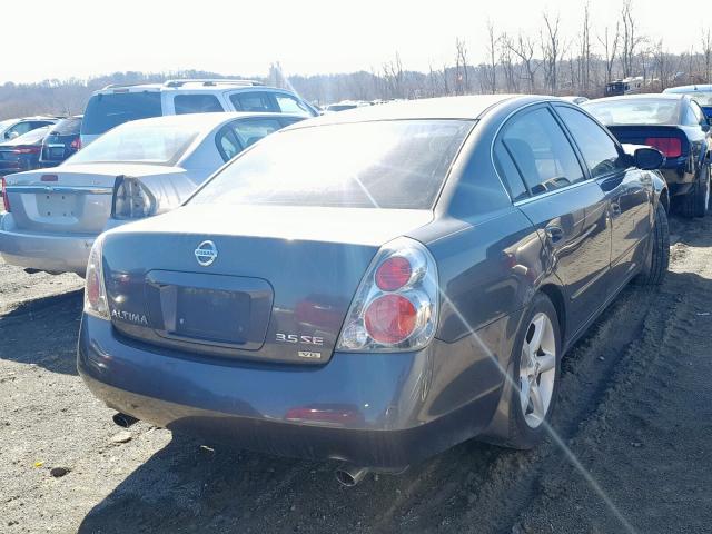 1N4BL11DX5N461990 - 2005 NISSAN ALTIMA SE CHARCOAL photo 4