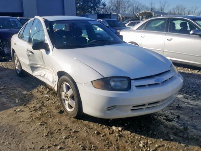 1G1JF52F547317375 - 2004 CHEVROLET CAVALIER L WHITE photo 1