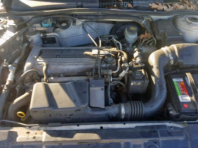 1G1JF52F547317375 - 2004 CHEVROLET CAVALIER L WHITE photo 7