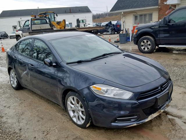 1C3CDFBH6DD185245 - 2013 DODGE DART SXT GRAY photo 1