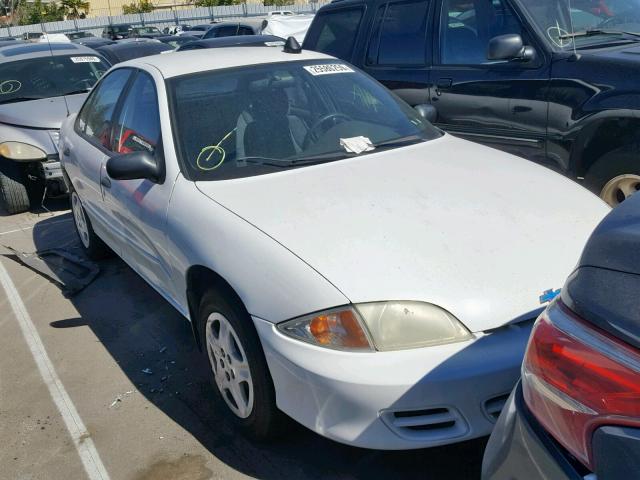 1G1JF524X27193146 - 2002 CHEVROLET CAVALIER L WHITE photo 1