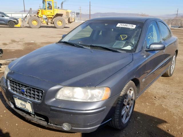 YV1RS592462520471 - 2006 VOLVO S60 2.5T GRAY photo 2