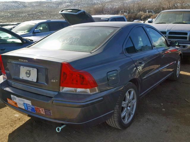 YV1RS592462520471 - 2006 VOLVO S60 2.5T GRAY photo 4