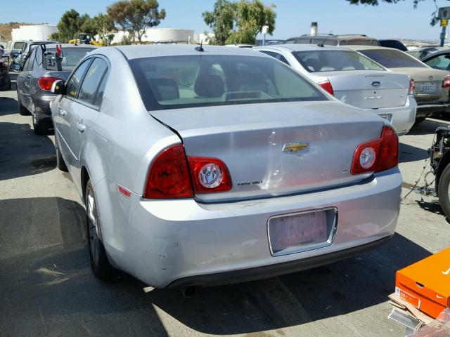 1G1ZH57B59F227787 - 2009 CHEVROLET MALIBU 1LT 银色 照片 3