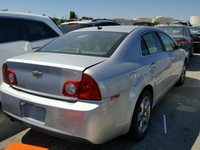 1G1ZH57B59F227787 - 2009 CHEVROLET MALIBU 1LT 银色 照片 4