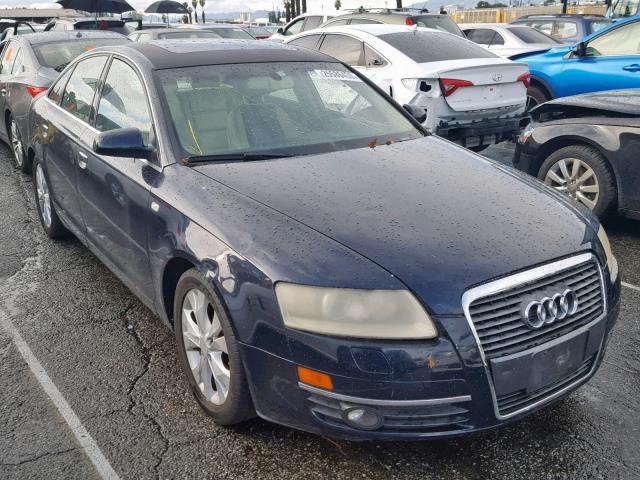 WAUDG74F05N098040 - 2005 AUDI A6 3.2 QUA BLUE photo 1