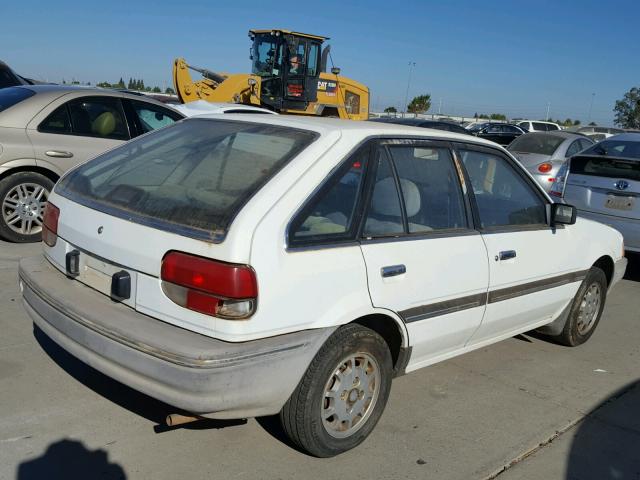 3MABM1255KR625458 - 1989 MERCURY TRACER WHITE photo 4