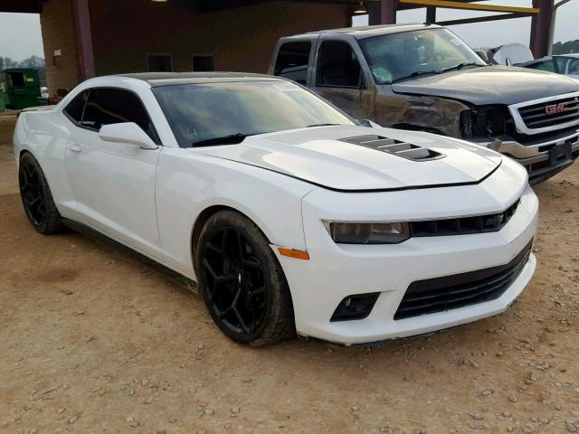 2G1FT1EWXE9261341 - 2014 CHEVROLET CAMARO 2SS WHITE photo 1