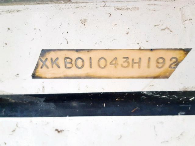 XKB01043H192 - 1992 OTHR SUPRA WHITE photo 10