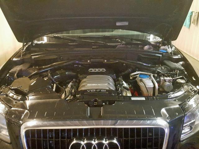 WA1KK78R89A038849 - 2009 AUDI Q5 3.2 BLACK photo 7