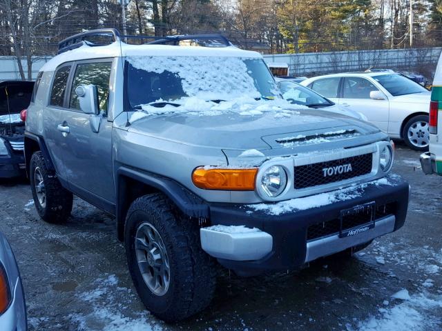 JTEBU4BFXBK105279 - 2011 TOYOTA FJ CRUISER GRAY photo 1