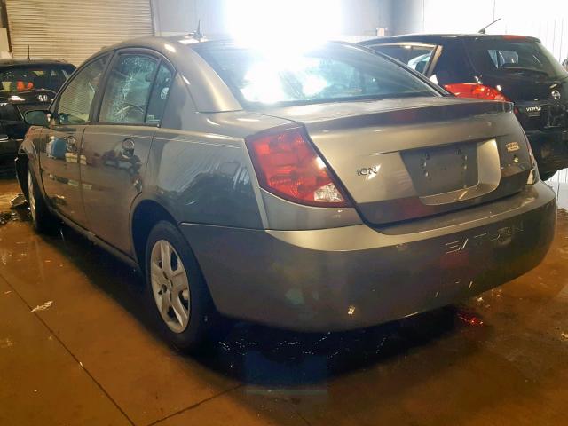 1G8AJ55F97Z184804 - 2007 SATURN ION LEVEL GRAY photo 3