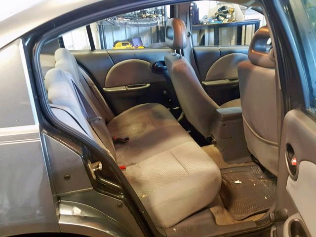 1G8AJ55F97Z184804 - 2007 SATURN ION LEVEL GRAY photo 6
