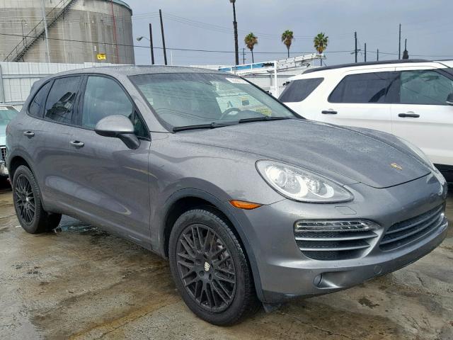 WP1AA2A23ELA04819 - 2014 PORSCHE CAYENNE GRAY photo 1