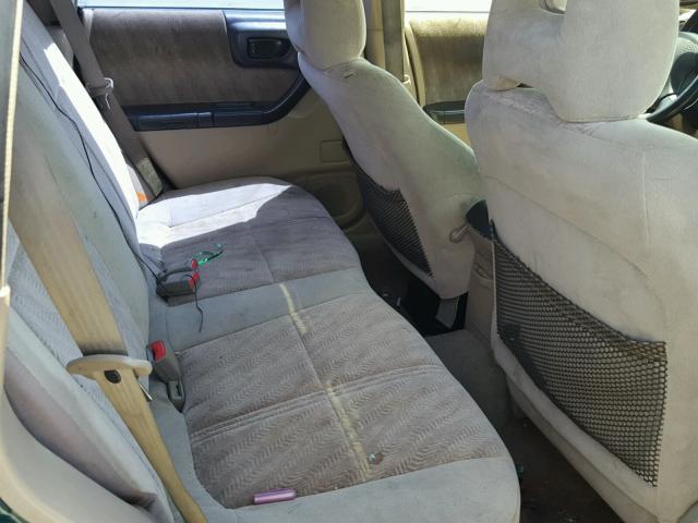 JF1SF655X1H707923 - 2001 SUBARU FORESTER S GREEN photo 6
