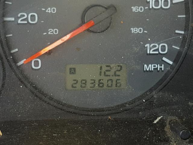 JF1SF655X1H707923 - 2001 SUBARU FORESTER S GREEN photo 8