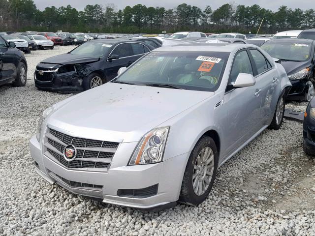 1G6DF5EG9A0142774 - 2010 CADILLAC CTS LUXURY SILVER photo 2