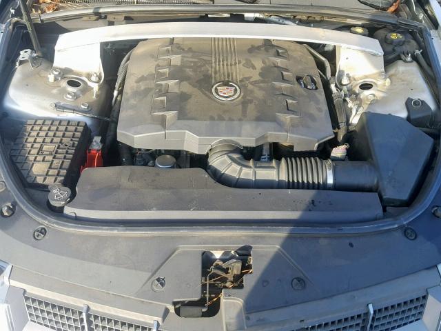 1G6DF5EG9A0142774 - 2010 CADILLAC CTS LUXURY SILVER photo 7