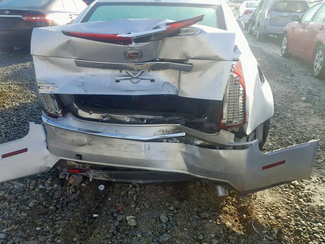 1G6DF5EG9A0142774 - 2010 CADILLAC CTS LUXURY SILVER photo 9