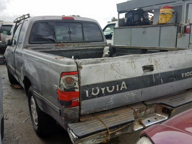 JT4TN12D2T0027659 - 1996 TOYOTA T100 XTRAC SILVER photo 3