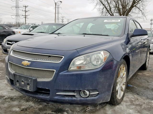 1G1ZE5E70A4109542 - 2010 CHEVROLET MALIBU LTZ 蓝色 照片 2