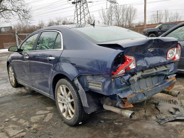 1G1ZE5E70A4109542 - 2010 CHEVROLET MALIBU LTZ 蓝色 照片 3
