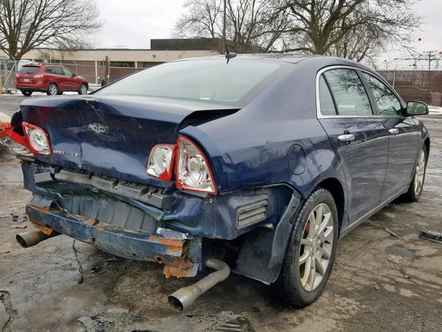1G1ZE5E70A4109542 - 2010 CHEVROLET MALIBU LTZ 蓝色 照片 4