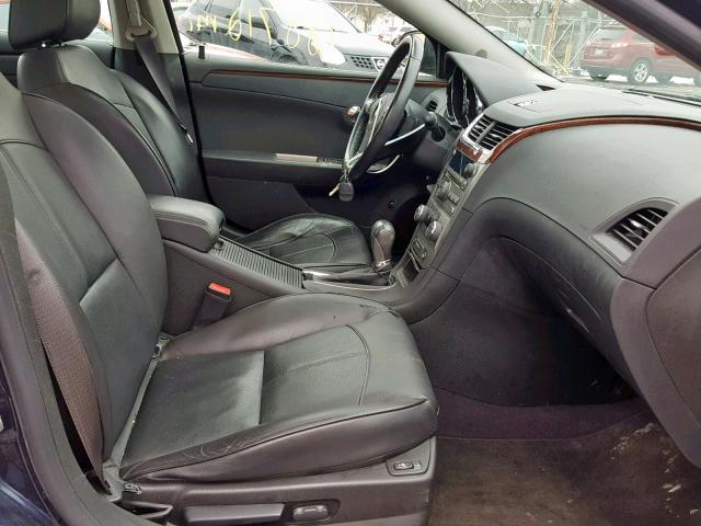 1G1ZE5E70A4109542 - 2010 CHEVROLET MALIBU LTZ 蓝色 照片 5