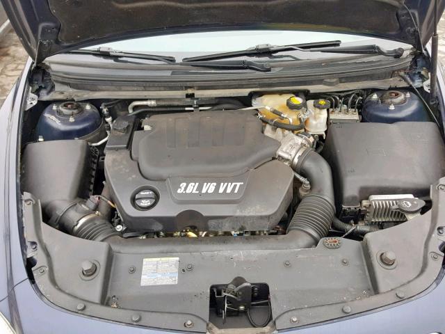 1G1ZE5E70A4109542 - 2010 CHEVROLET MALIBU LTZ 蓝色 照片 7