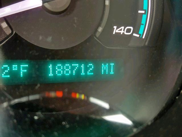 1G1ZE5E70A4109542 - 2010 CHEVROLET MALIBU LTZ 蓝色 照片 8