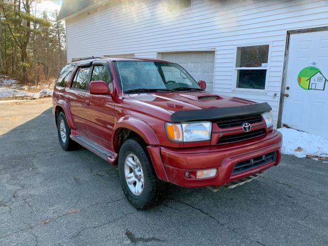 JT3HN86R520391744 - 2002 TOYOTA 4RUNNER SR BURGUNDY photo 1