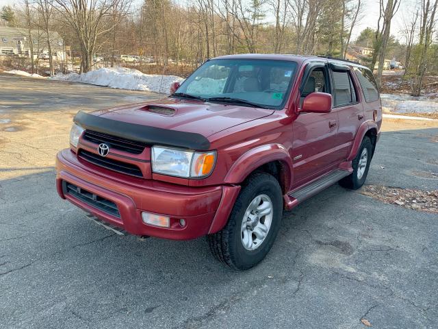 JT3HN86R520391744 - 2002 TOYOTA 4RUNNER SR BURGUNDY photo 2