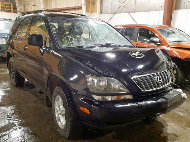 JTJHF10U310196167 - 2001 LEXUS RX 300 BLACK photo 1